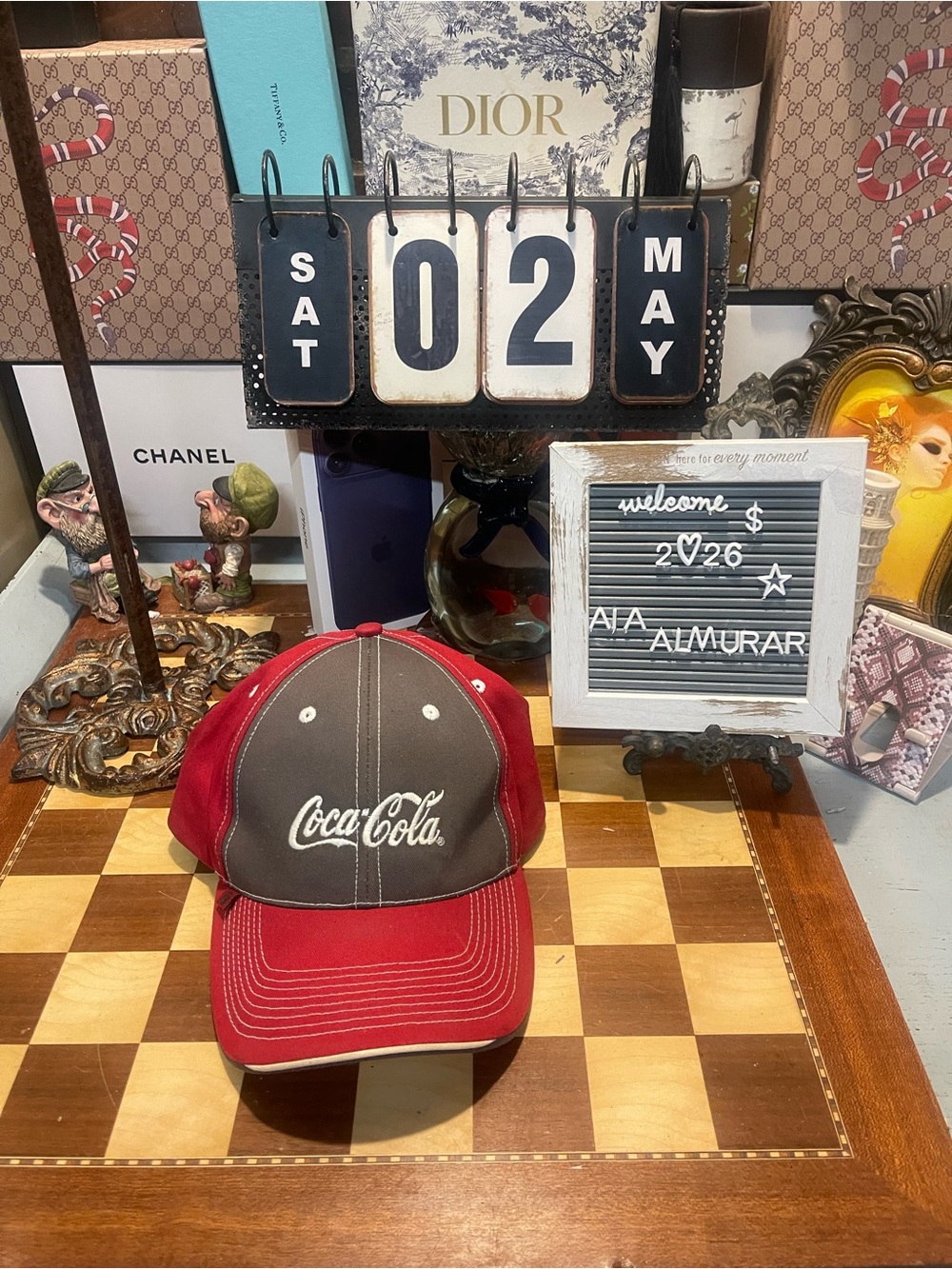 Vintage Collectable Coca Cola Hat Imported by Coppel New Old Stock
